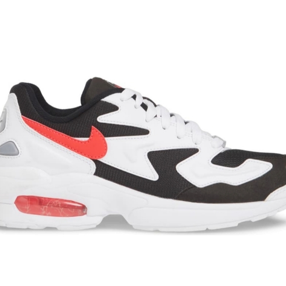 Nike Air Max 2 Light CJ7980-101 “White Red Black” - Picture 2 of 6